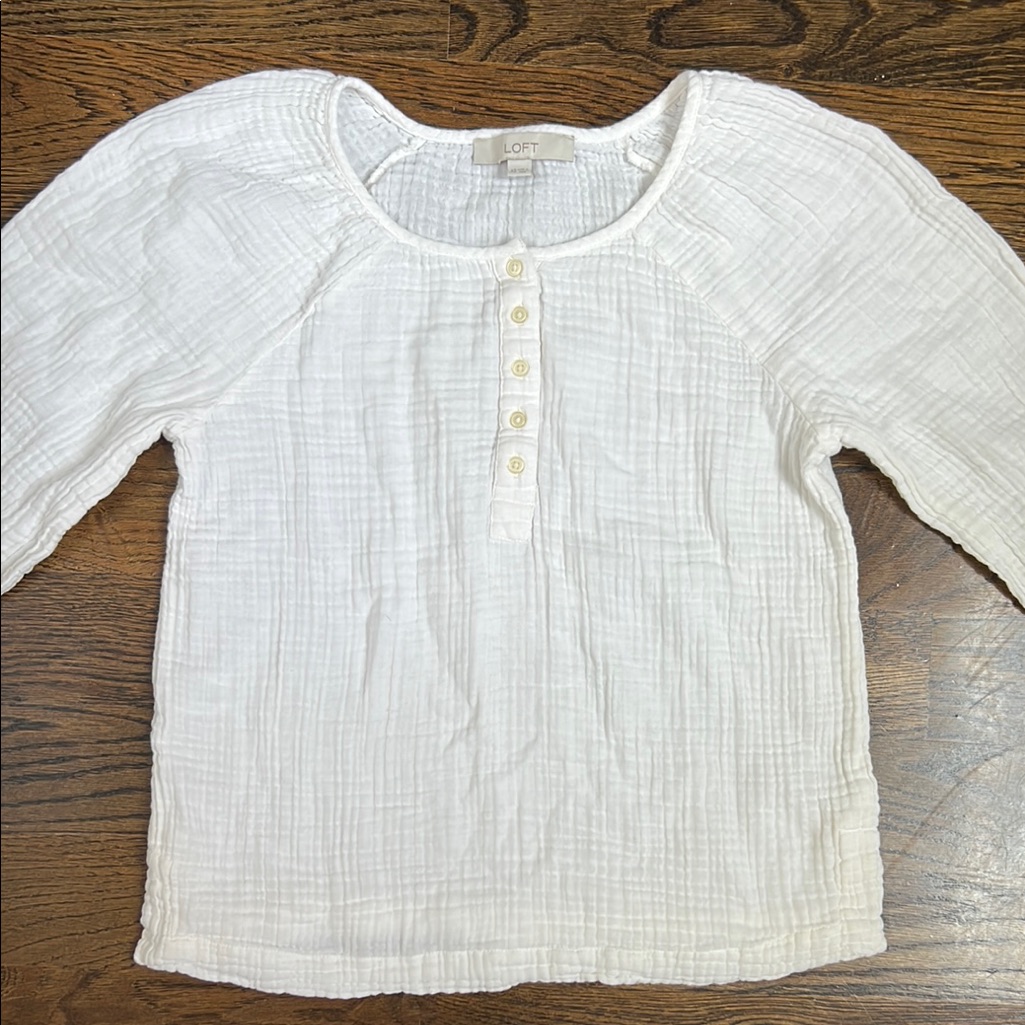 Loft Gauze Top Size X-Small